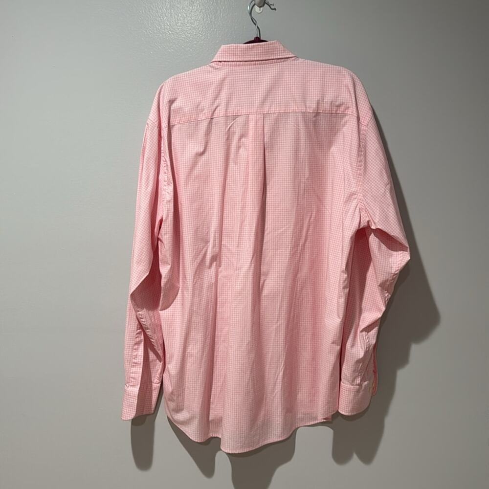 Peter Millar Men's Gingham Shirt Size XX large Business Casual - Picture 5 of 8